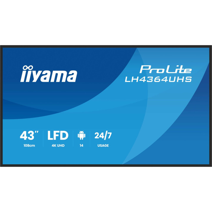 IIYAMA 43  LCD UHD